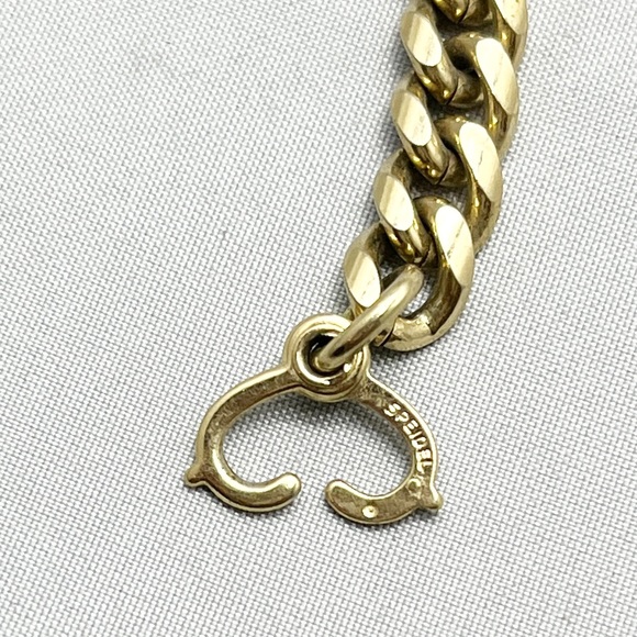 Vintage Speidel Janet Gold Chain Bracelet - Picture 4 of 4